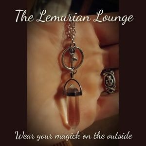 Natural Clear Quartz Chakra Boho Gypsy Necklace